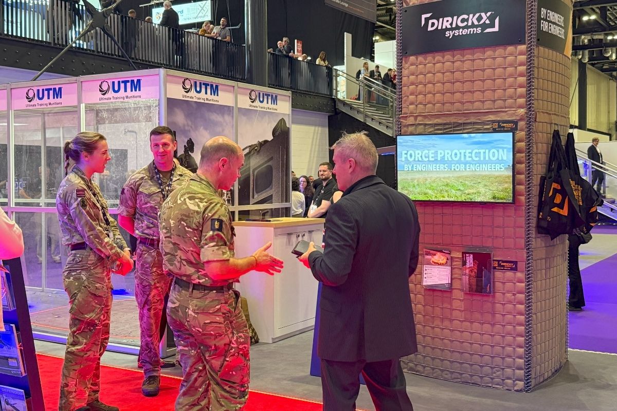 Mike Pickup & Commander At DSEI T&I